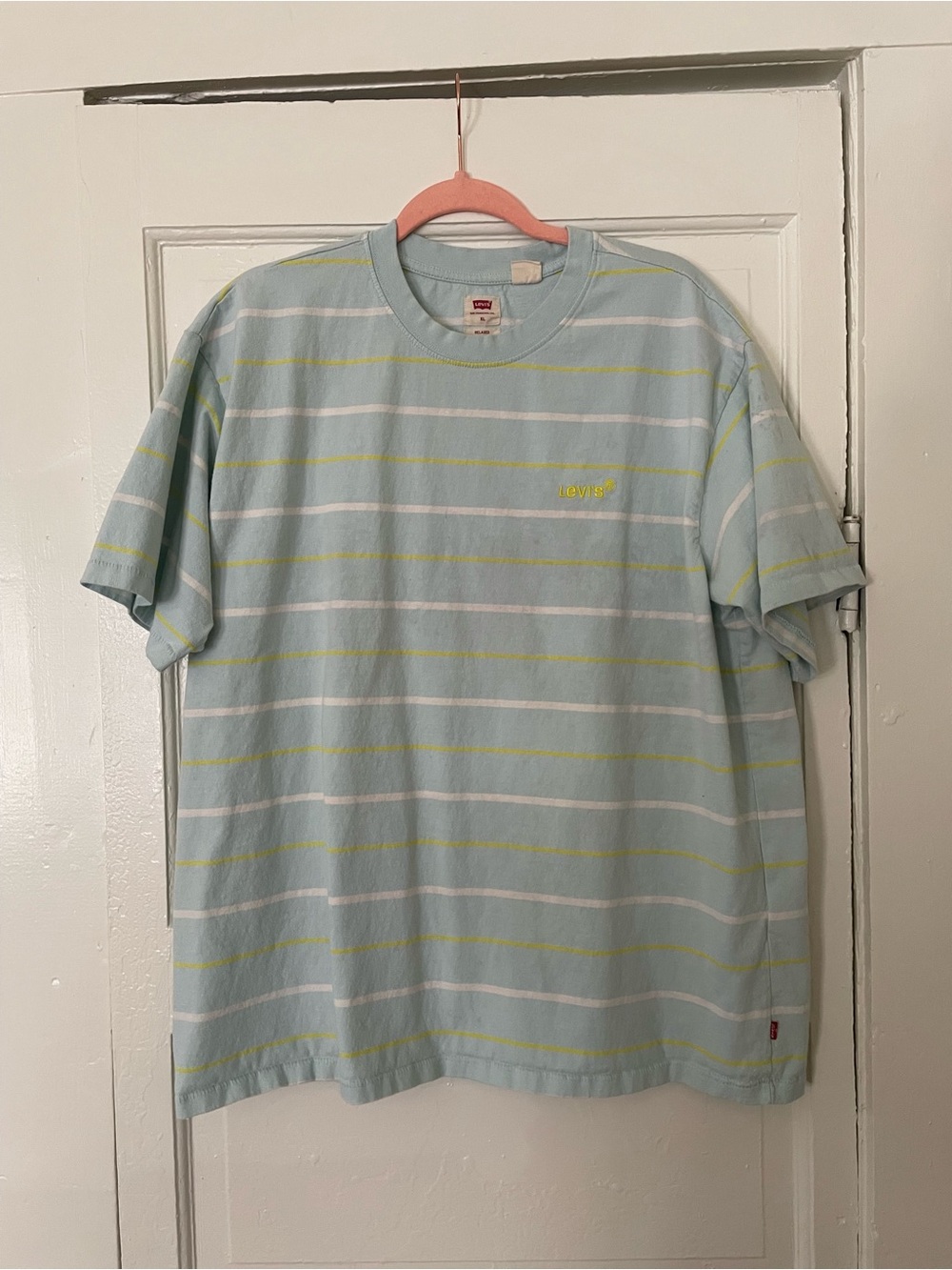 Levi’s Blue Stripped TShirt XL
